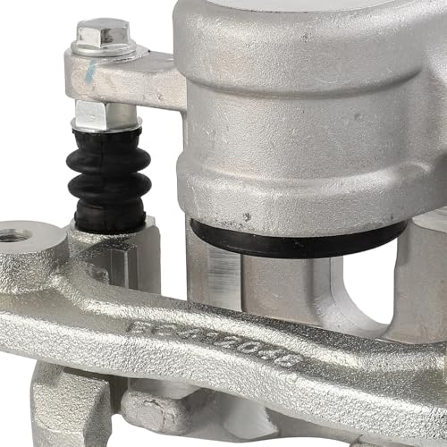 Image of 19B3203A Rear Left Disc Brake Caliper w /Bracket