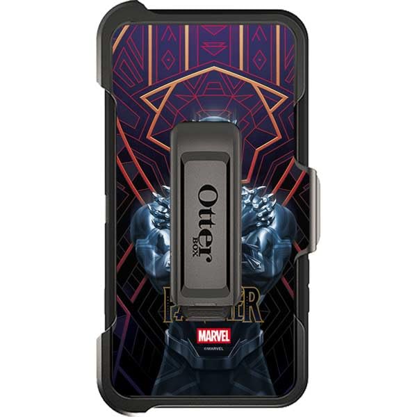 Skinit Decal Phone Skin Compatible with OtterBox Defender iPhone 6 Plus - Officially Licensed Marvel Black Panther Wakanda Salute Design