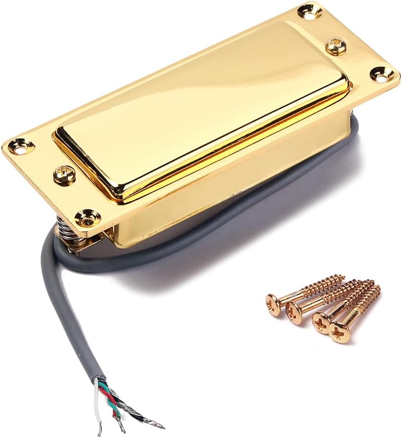 Electric Guitar Pickups Mini Sealed Double Coil Humbucker Pickup for Electric Guitar (Chrome-2)