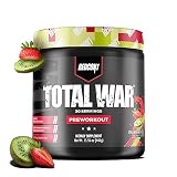 REDCON1 Total War Pre Workout - L Citrulline, Malic Acid, Green Tea Leaf Extract for Pump Boosting P