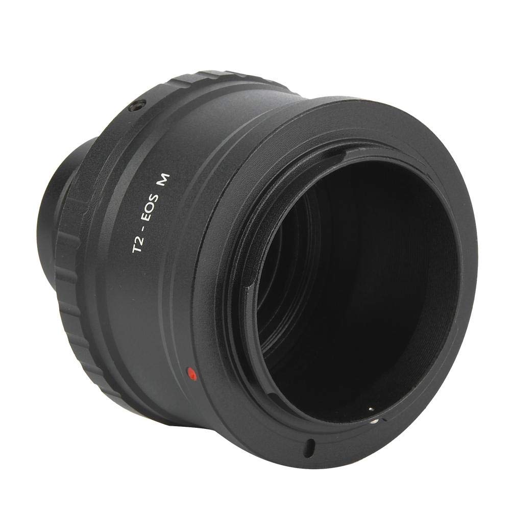 Diyeeni Adaptador de Lente de Montaje EOS-M T2, Adaptador de telescopio M42 a 1.25 Pulgadas, Adaptador de Anillo en T para cámara Canon EOS
