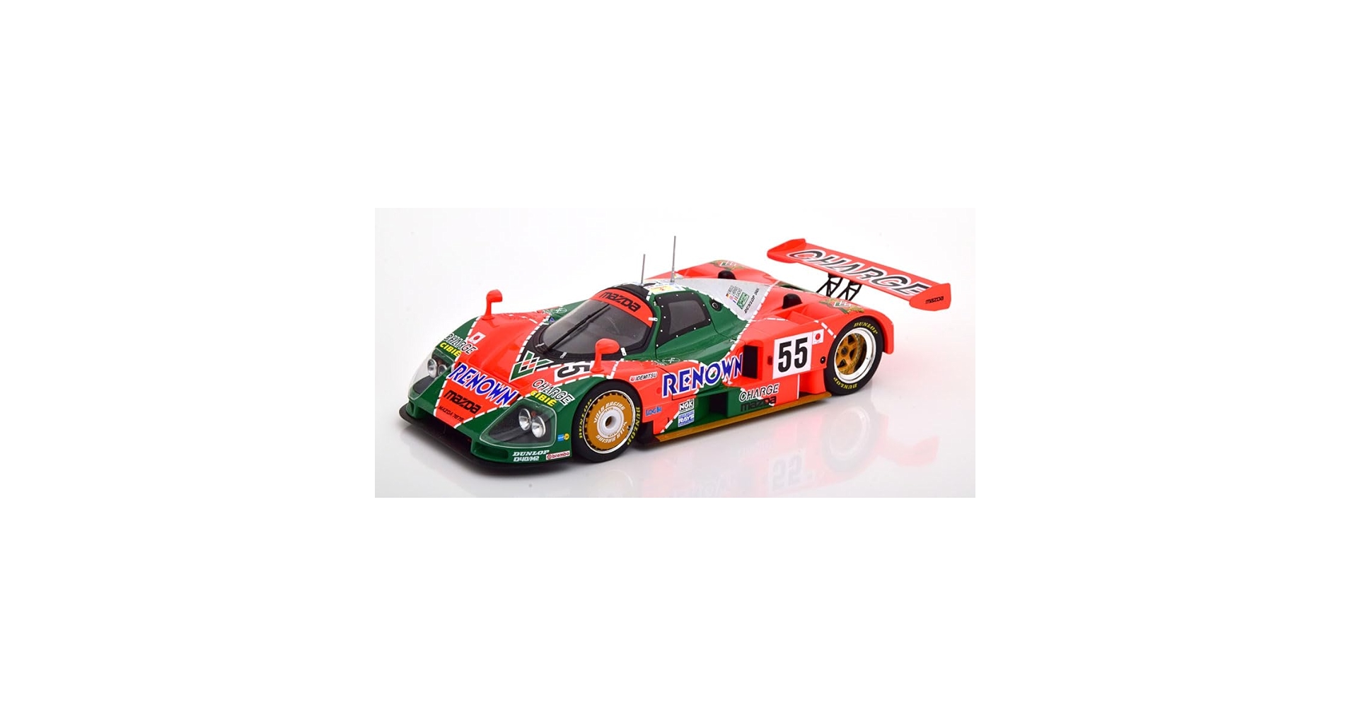 自動車 1/18 Mazda 787B Mazda 787B, the winner of Le Mans 1991, now in 1:18