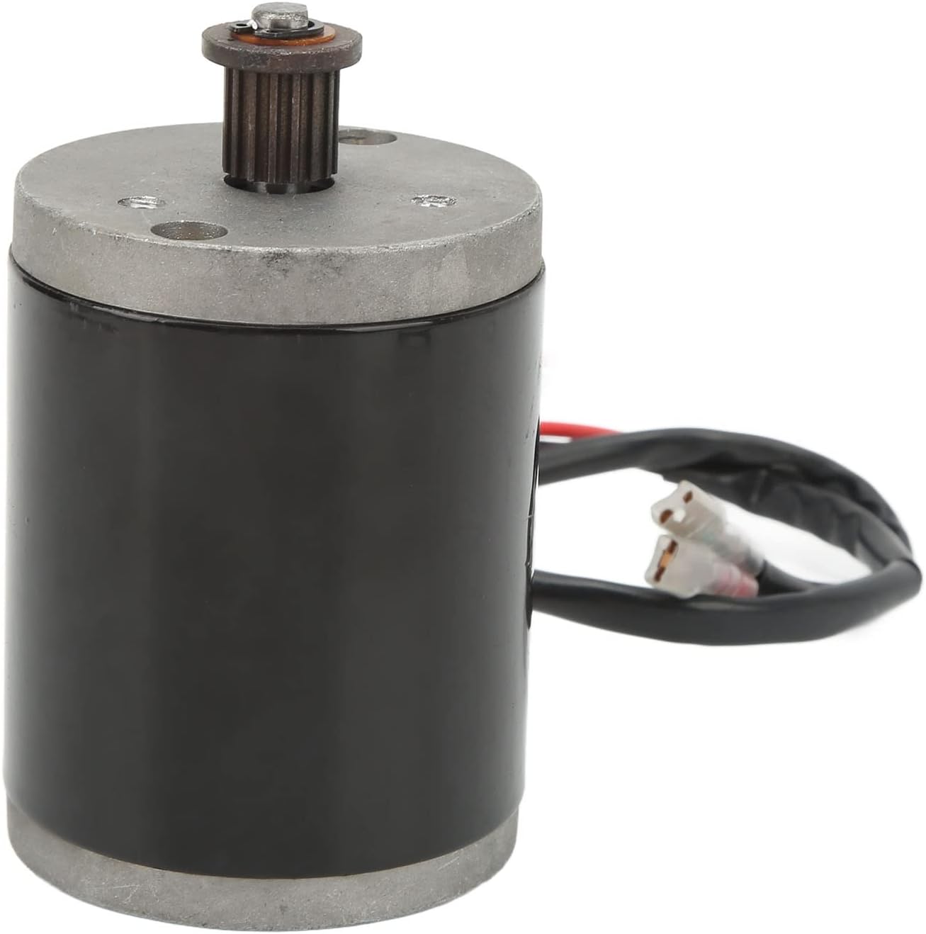 Pilipane Brushed DC Motor 24V 120W 6A 2550RPM Aluminum Alloy Low Noise High Torsion High Speed Motor for Electric Bike Motorbike