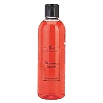 The Bath Store Strawberry Sparkle Body Wash with Natural Ingredients, Moisturizing Body Wash