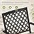 Sophia & William Round Patio Table and Chairs Set, Outdoor Dining Set for 6, 7 Piece Metal Patio Furniture, 54" Black Table(Diamond)