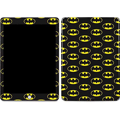 Skinit Decal Tablet Skin Compatible with iPad 9.7in (2018) - Officially Licensed Warner Bros Batman Logo All Over Print Design