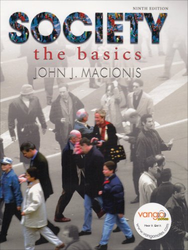 Society: The Basics (9th Edition Jan. 2008 ) 0135006341 Book Cover