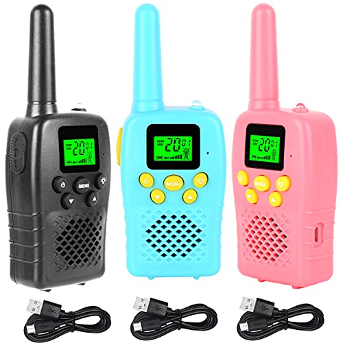 Amazon | t18 トランシーバー 3台セット 充電式 westayin