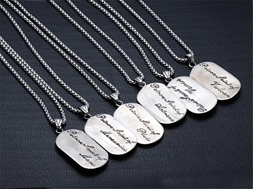 HIJONES Dodici Ciondoli a Costellazioni da Uomo in...