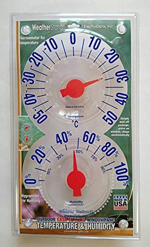 Amazon.co.jp: KleerTemp WS-IIC 外気温度計・湿度計のセット 摂氏（C