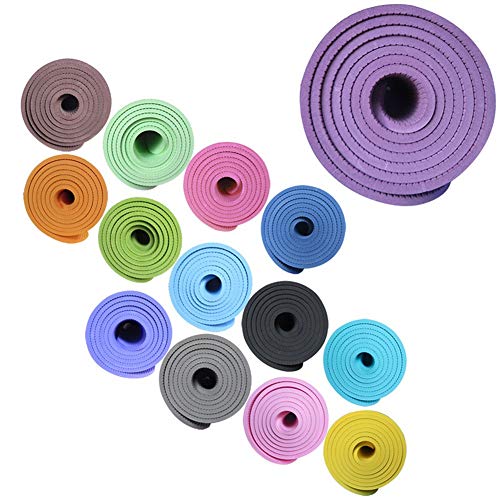 Tapis de yoga anti-dérapant 6mm doux et tapis de gymnastique écologique