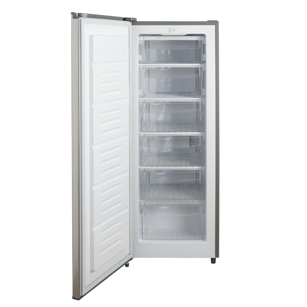 JOCEL Congelador Vertical JCV172I, Capacidad 172L, Potencia 60W, Eficiencia Energética E, (AxAxF) 1480 x 575 x 595 mm