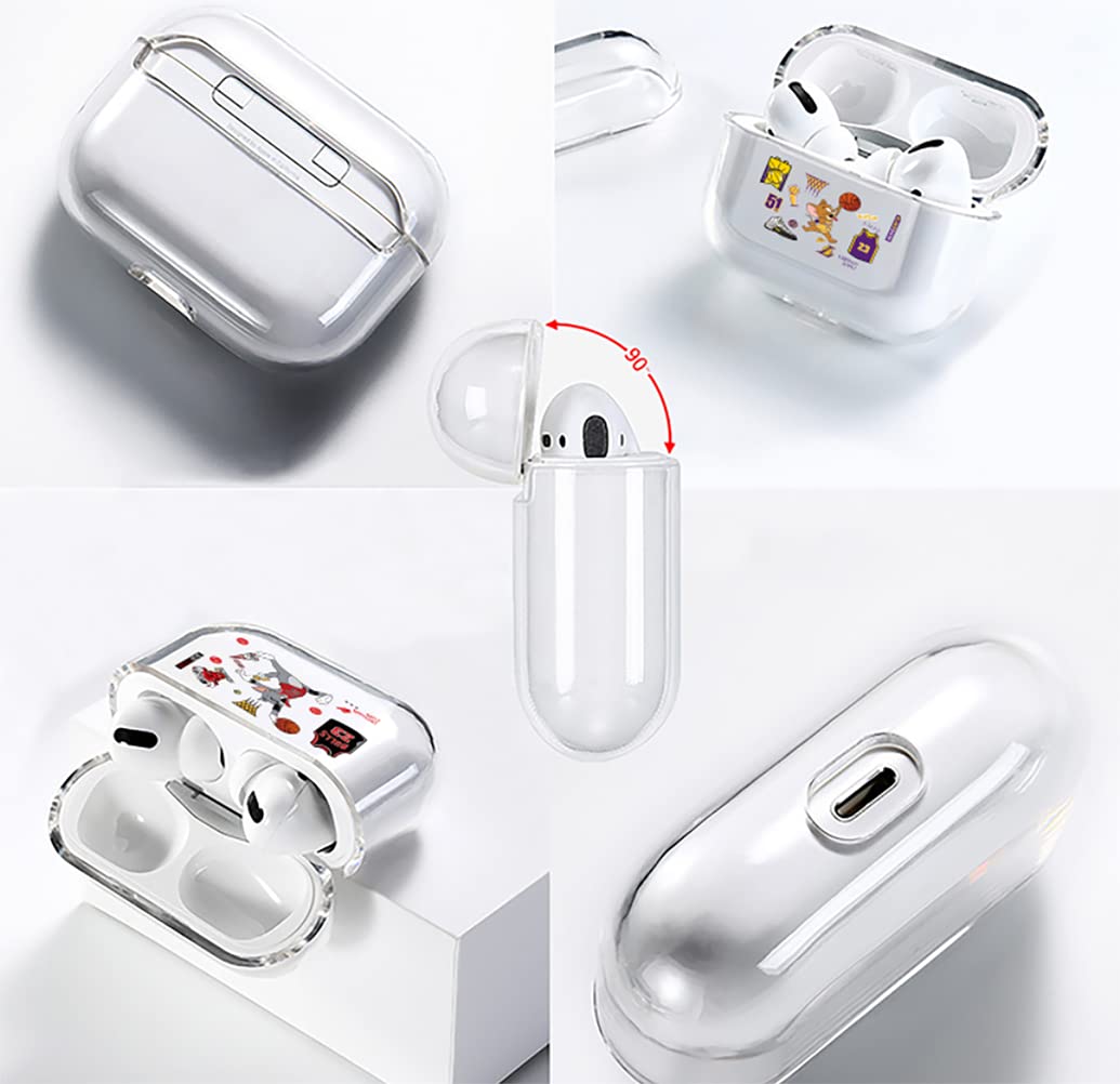 Amazon | JIRAIKEI AirPods Pro2 用 ケース 2023/2022 TPU 透明 人気