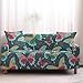 Sofabezug Türkisfarbener Schmetterling Sofa überzug Stretch Elasthan Sofaüberwurf Abnehmbare Waschbar Couch überzug Anti Rutsch Sofaschoner Moderne Sofa Cover Universal Couch überwurf 1 Sitzer