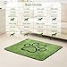 Qeils Reusable Dog Pee Pads, 2 Pack Super Absorbent & Leakproof Washable Puppy Pads with Soft Green Top Layer, for Potty Training, Crates, Couch, Car Seats & Pet Beds, 18