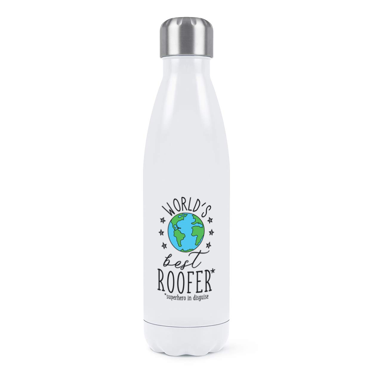 Bouteille eau couvreur isotherme en acier inoxydable double paroi contre la chaleur du toit