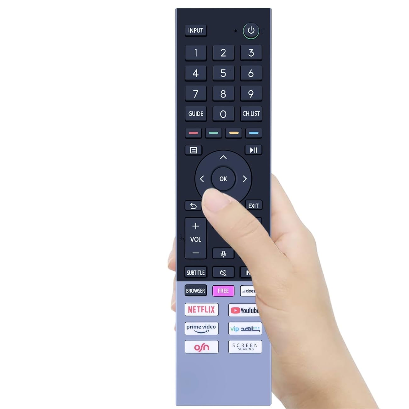 Pilot głosowy Bluetooth do inteligentnego telewizora z systemem Android CT-95040 4K Ultra HD