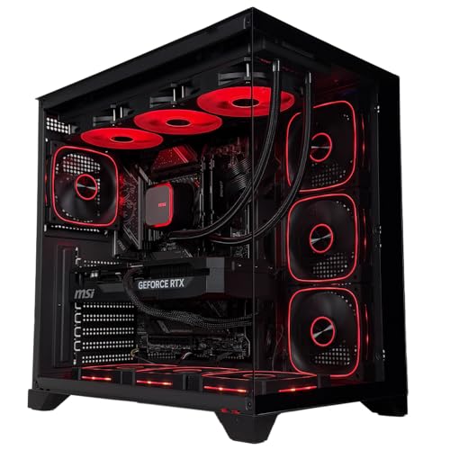 PJ DIGITAL STORE EGEMONE V3 - Pc gaming Ryzen 7 9800X3D, RTX 5070 12GB, Ram 32Gb Ddr5 6000Mhz, SSD NVMe 1000Gb, Dissipatore a Liquido 360mm, W11 Pro