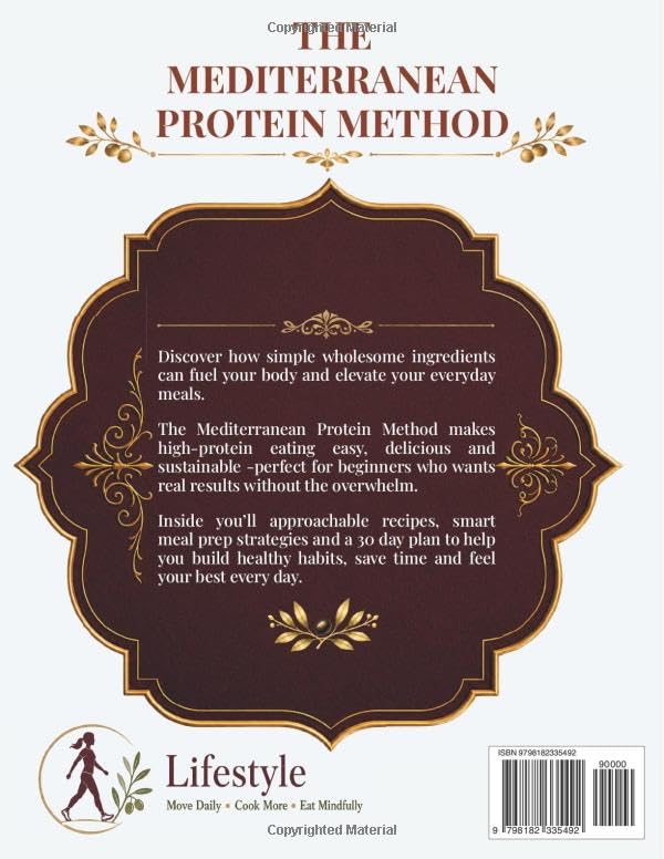 The Mediterranean Protein Method: Protein-Rich Mediterranean Meals for Active Lifestyles, Recovery and Everyday Wellness image 3