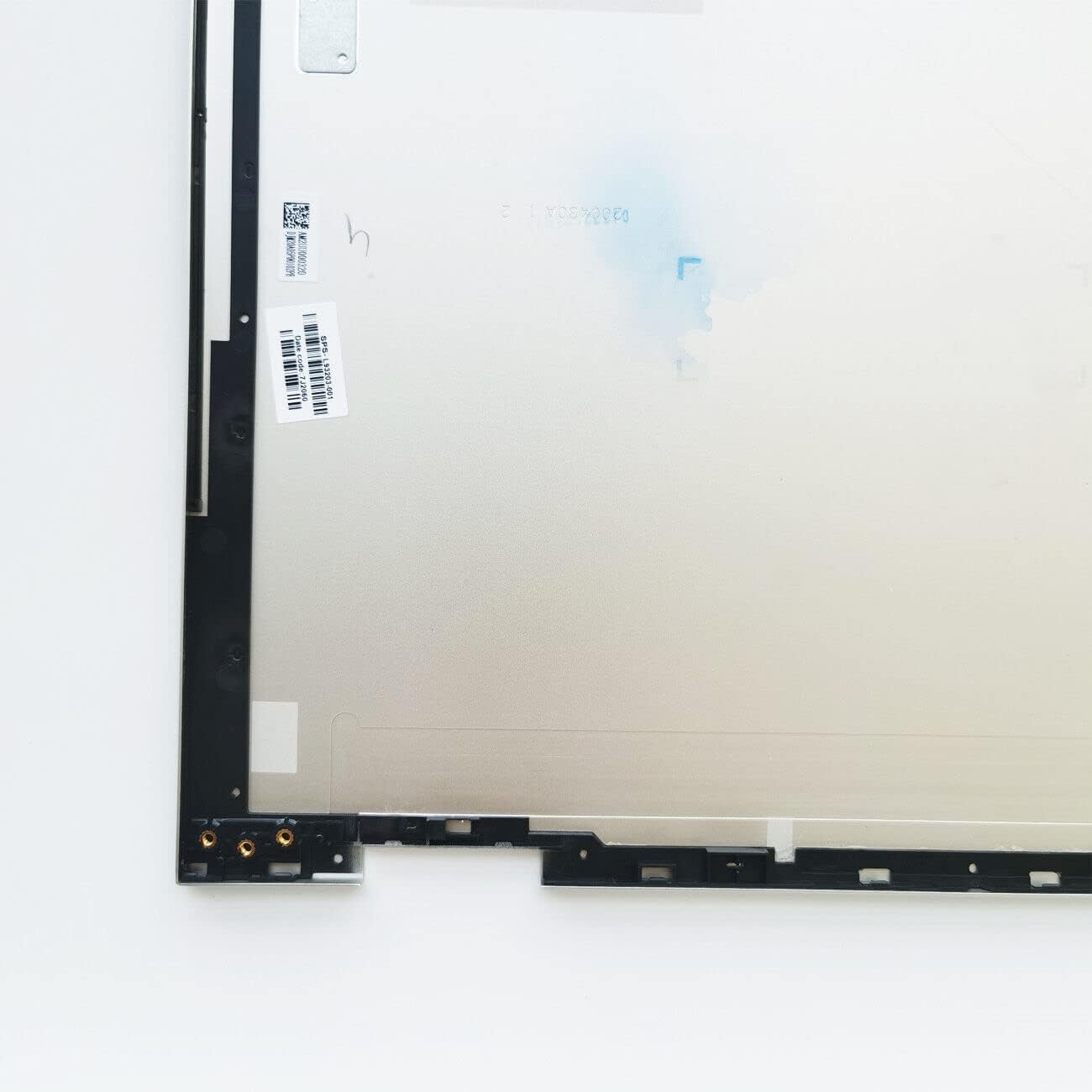 Replacement Laptop LCD Cover Back Rear Top Lid with Hinges for HP Envy X360 15-ED 15M-ED 15T-ED 0023DX L93203-001 L93204-001 (Silver)