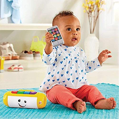 Alto Falante Aprender e Brincar Fisher Price, Mattel, Amarelo