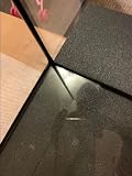 dubaust SAQ24 Akwarium, silikonowy wkład 310 ml, do wody słodkiej i morskiej, akwarium, do terrarium, konstrukcji szklanej, klej do akwarium (czarny)