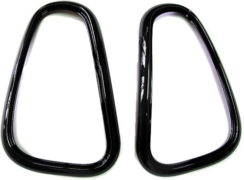 Miniatura 4 de ATEX Pegatinas de cubierta de lámpara trasera negra brillante (pintada) para Cooper S R50 R52 R53 MK1 2001 ~ 2006