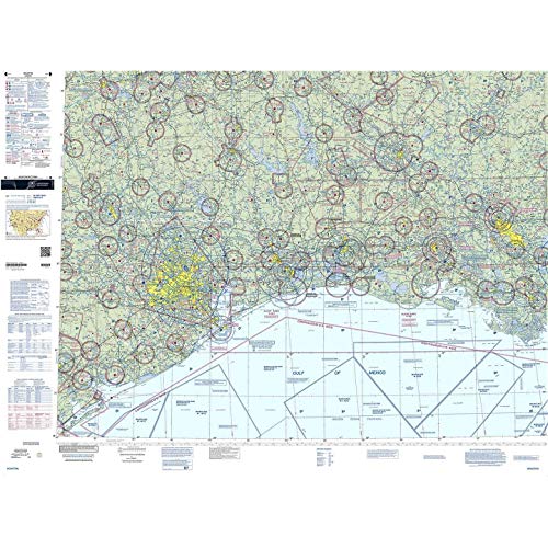 Carta FAA VFR Houston SHOU Edición Actual Poster miniatura 2