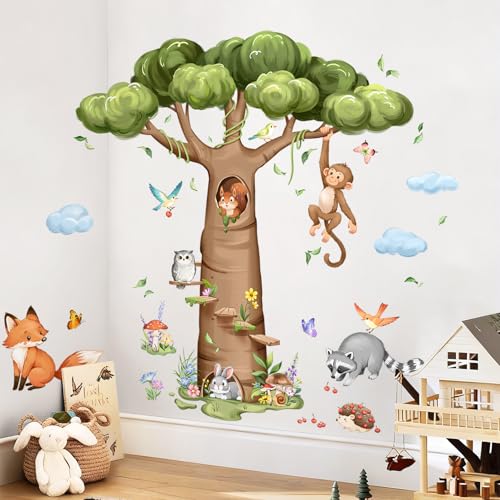 Vinilos decorativos animales Tanlaby 85x96 cm miniatura 5