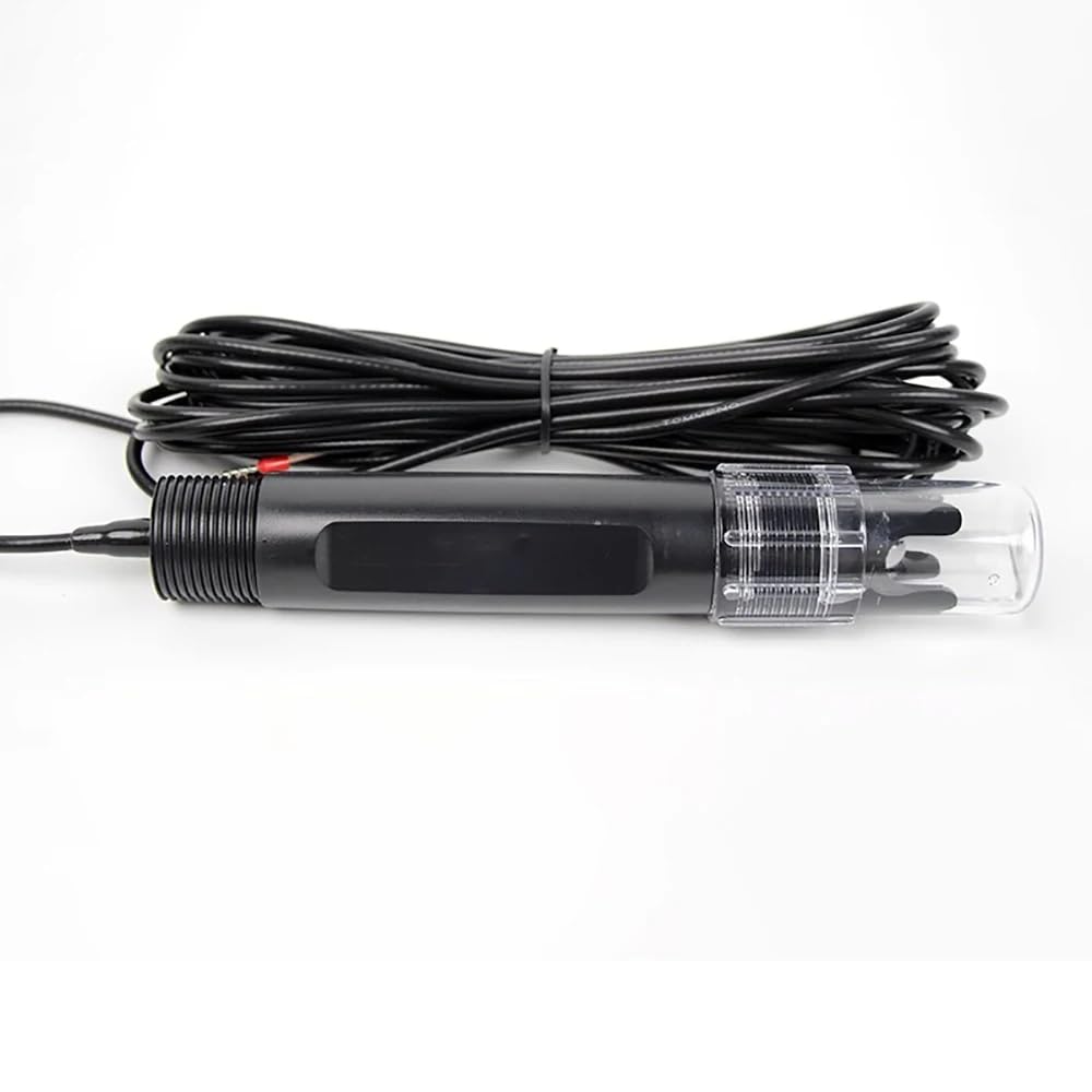 Toplionace Sonda de Electrodo para Sensor de Ph Industrial en Línea Tem D-6612 con Cable de 5 M - Rosca Universal G3/4