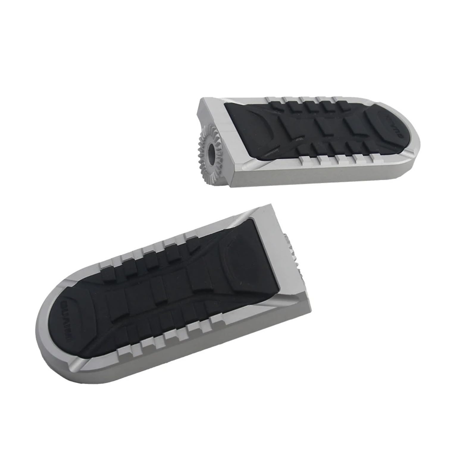 Poggiapiedi Girevoli A 360° Pedane For Il Pilota Adatte For YAMAHA Tenere 700 XTZ700 TENERE700 Rally Edition Pedane Ribassate Ed Estensibili Accessori di aggiornamento di ricambio(Silver)