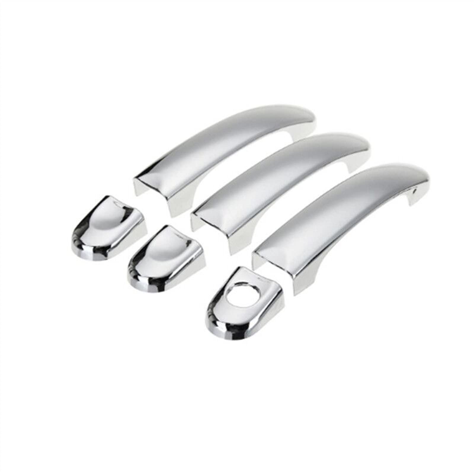 Ujnheq Style 1 For Vw For Touran Mk1 2003 2004 2005~2015 Chrome Car Exterior Door Handle Cover Trim Styling Accessories(Style 1)
