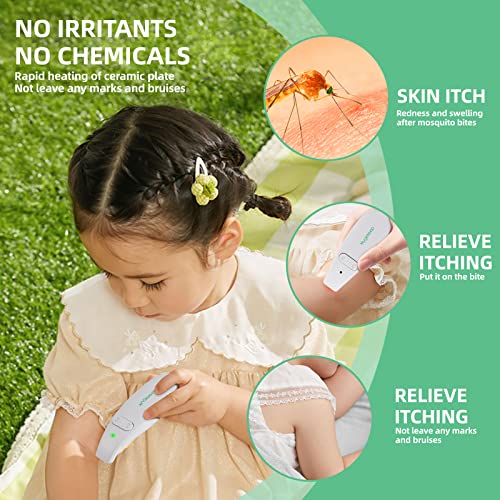 Hygekeep Insect Bite And Sting Relief, Fast Symptom Relief For Itch Pain Swell Of Mosquito Bee Wasp Bites, No Odor & Residue, Suitable Kids All Families, Chemical-Free Treatment, White, Count: 1 #TOP2