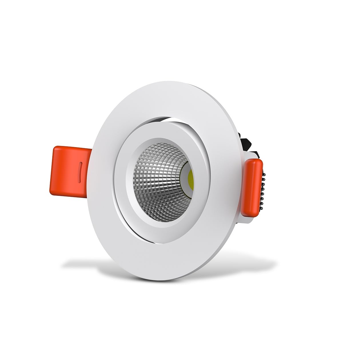 Goldmedal Orbix 3W LED Round COB Light - Neutral White (4000K) | 50% Energy Saving Over CFLs | Zero Maintenance | Easy-to-Use Mechanism | Cut-Out Size: Ø59 mm | for Home, Office, Restaurant & Shop (B0CFY3Q5RW) Amazon Price History, Amazon Price Tracker