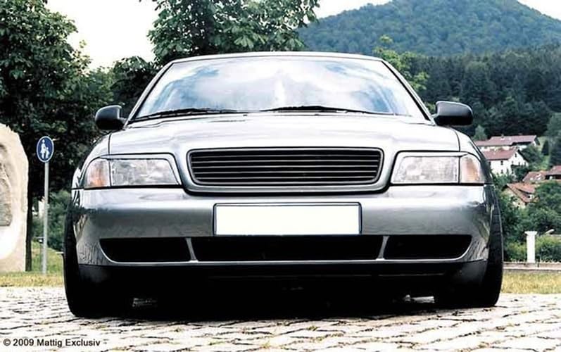Grille de calandre Audi A4 S4 RS4 B5 sans emblème avec finition noire mate premium