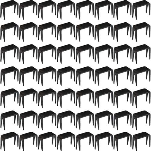 120Pcs Zipper Repair Stoppers Top Bottom Replacement Stops for Bags Jackets Coats Zipper Fix Kit with Metal Stoppers for Clothing Repair and DIY(Black)