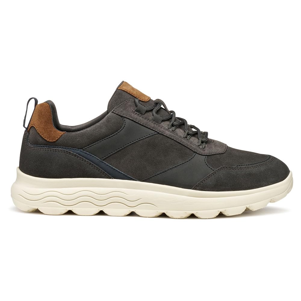 Geox U Spherica, Sneakers Uomo, Mud Dove Grey, 42 EU