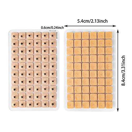 Ponpon 1200 Counts Ear Seeds Acupuncture Disposable Ear Press Seeds Ear Point Stickers Multi-Condition Massage Seed (20 Sheets) #TOP1