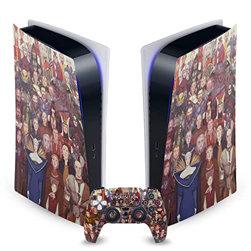 Skin PS5 Digital Dragon Age en vinyle de protection anti-rayures pour manette