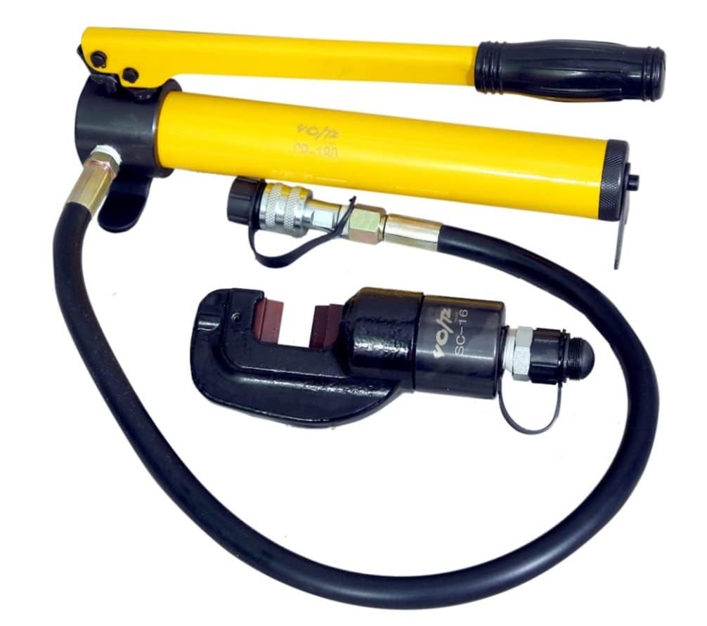 VOLTZ VZ-SC-16 Head + Cp-180 Hydraulic Rebar Cutter Manual Hydraulic Rebar Cutter 8T Steel Rebar Cutting Tool Hand Rebar Cutting Machine for Cutting Steel Bar Range Φ4-16mm with Two Cutter Heads (B0CR41VN16) Amazon Price History, Amazon Price Tracker