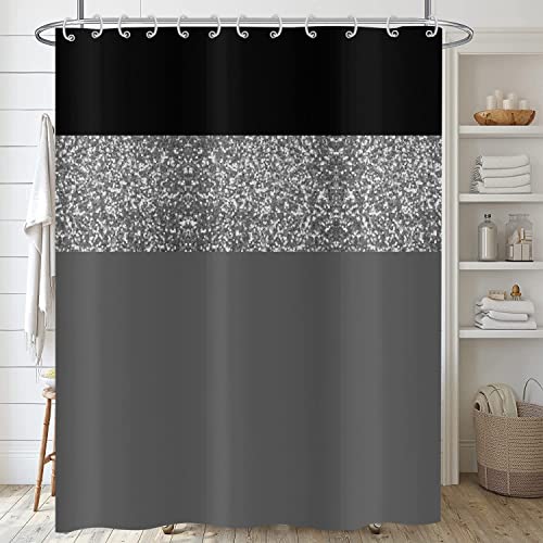 ASDCXZ Shower Curtain Glitter 180x180 cm - Image 4