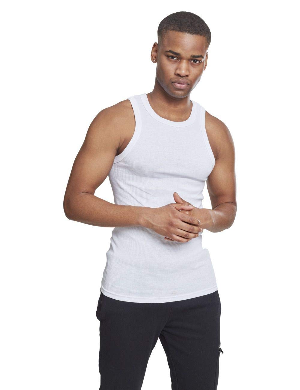 Urban Classics Mens Kaupzenpulli - Camiseta de tirantes para hombre