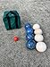 BuyBocceBalls Listing - - Extra Heavy Duty Nylon Bocce Bag (3 of 7) - Green with Black Handles