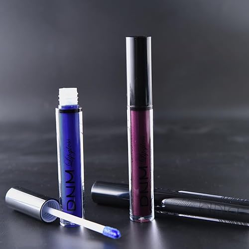 Miniatura 223 de evpct Juego de 3 lápices labiales líquidos de color oscuro, color rojo, verde esmeralda, mate, 24 horas, de larga duración, impermeable, a prueba