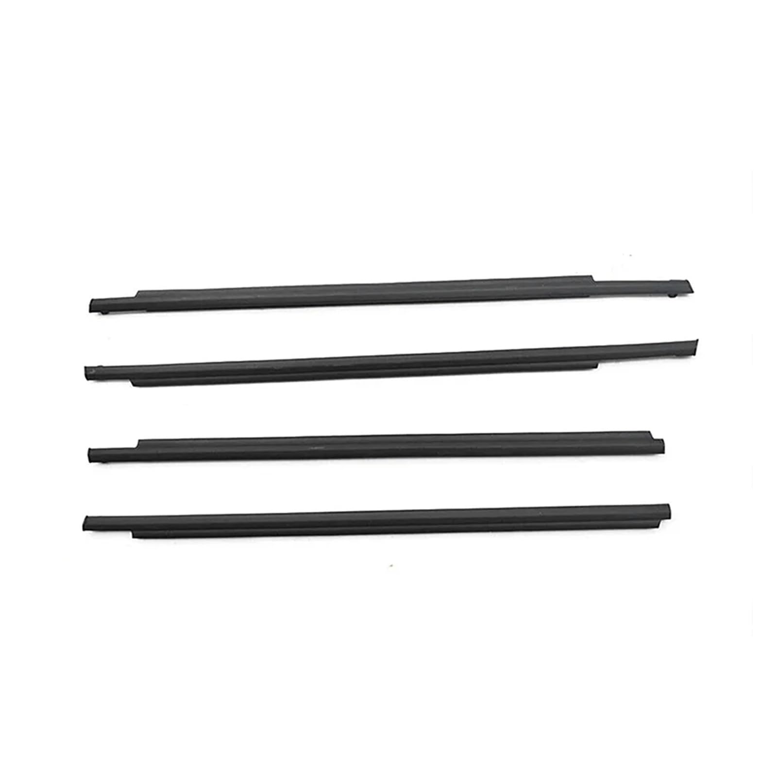 for Toyota for Prius 2004-2009 Car Door Windows Glass Weatherstrips Waterproof Rubber Auto Seals Strip Outer Window Weatherstrip