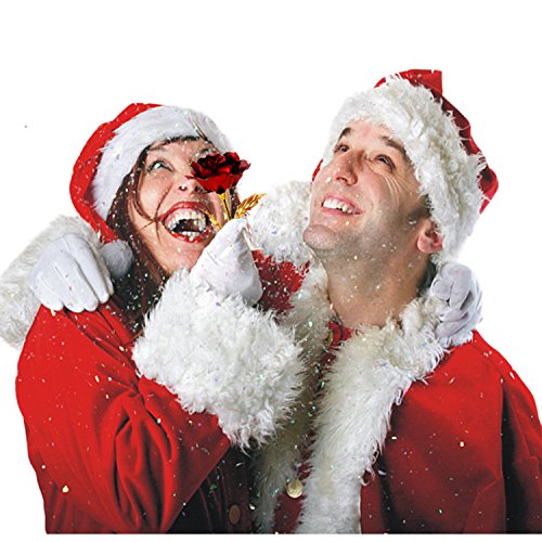 Unite Stone 24K Gold Rose, Mothers Day Rose Flower Gifts For Her Artificial Flowers Red Rose Flowers Artificial For Decoration,Great Gifts For Girlfriend Gift,Wedding,Mom Gifts,Valentines,Birthday #TOP4