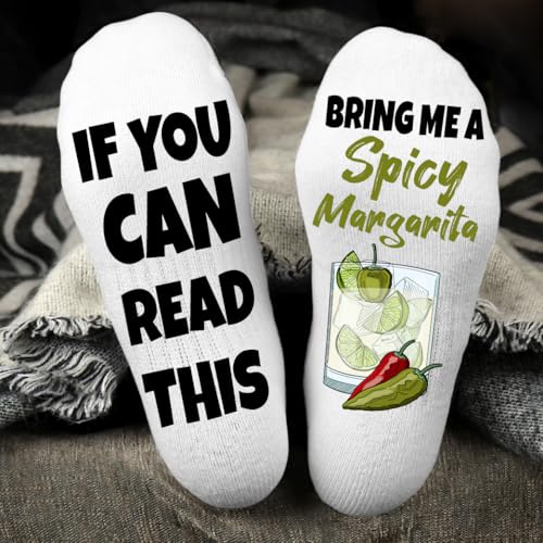 Bring me a Margarita Socks for Men and Women, Men's Drinking Socks, Margarita Gifts for Women Men - Drink Socks for Margarita Lovers2