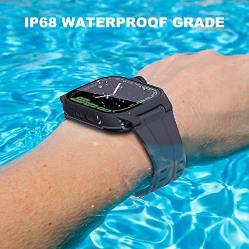 MRUOZRUI Custodia per Apple Watch impermeabile per...