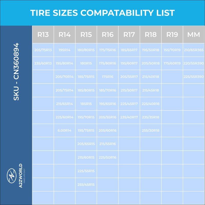 Chaînes à neige 180/80R15, 185/80R15,195/70R15,195/75R15,205/60R15,205/65R15,215/60R15,225/55R15,175/80R16, 175/7 5R16,195/65R16,205/55R16,205/60R16,215/55R16,225/50R16