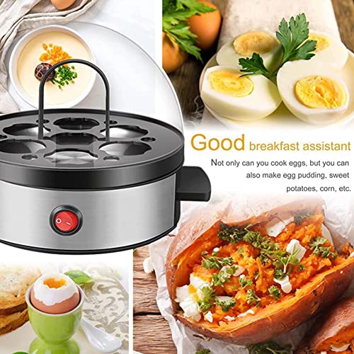 XINDONG Eierkessel Multifunktionaler Eierkessel Mini Eierkesselfrühstück Eierkessel, Timer Mit Automatischer Abschaltfunktion Kompakt Und Leicht Zu Reinigen – Bild 6